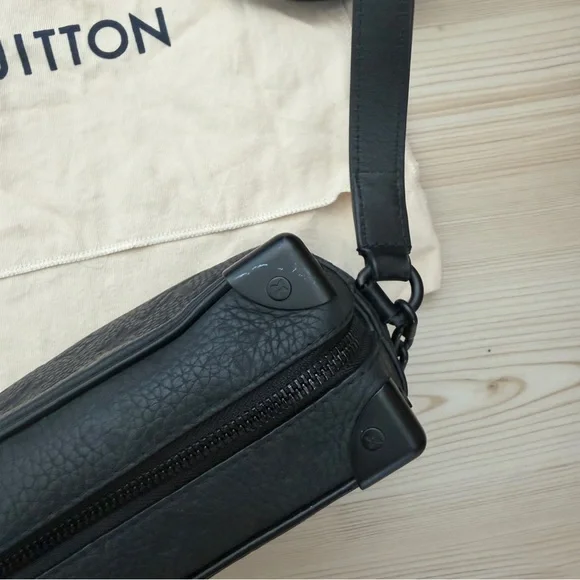 Louis Vuitton Mini Soft Trunk Monogram Taurillon Leather Black Crossbody Bag - Picture 8 of 16